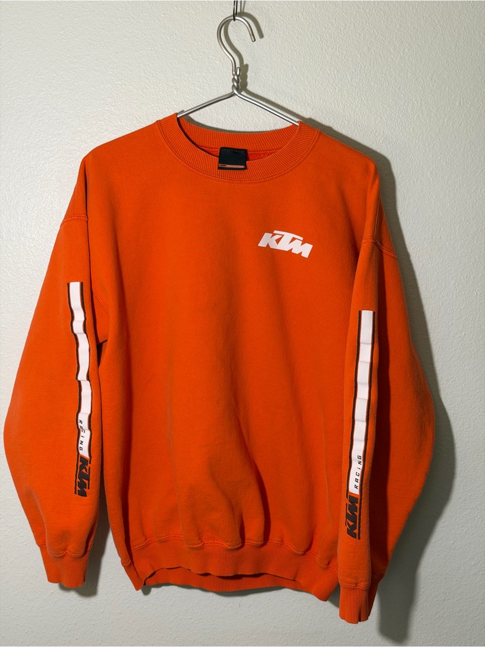 Vintage KTM Racing Motocross Crewneck Sportswear 2000’s Men’s Sz Large